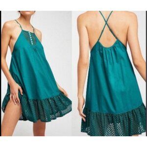 Free People Dress Calico Trapeze Intimately Free People Size Small P